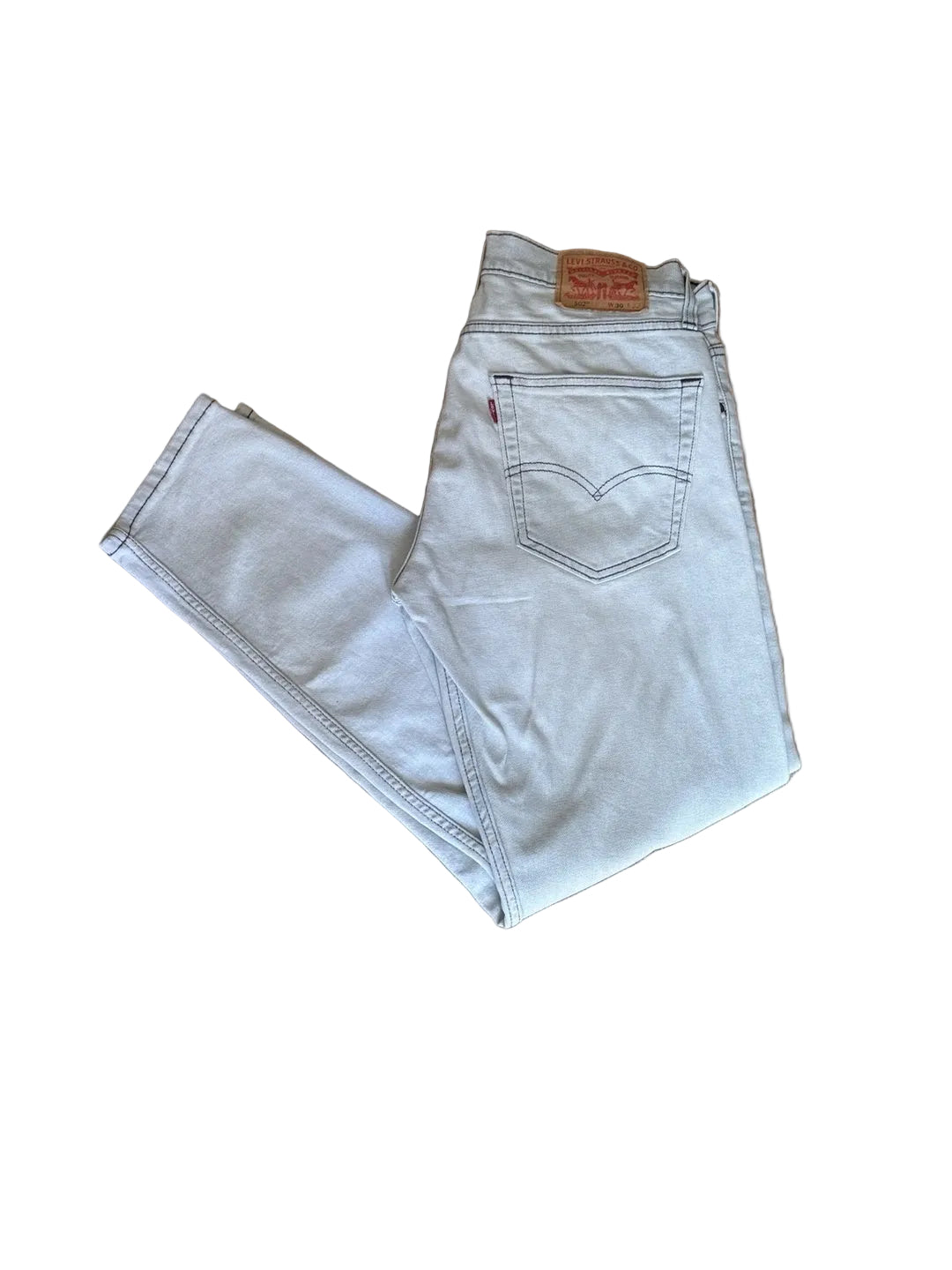 Levi’s 502 Men’s Jeans Size W30 L32 White Straight Fit