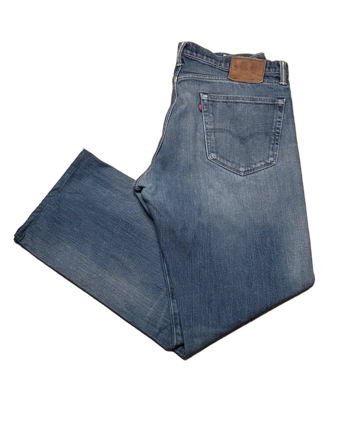 Levi’s 504 White Oak Cone Denim Men’s Jeans Size W36 L34 Blue Straight Fit