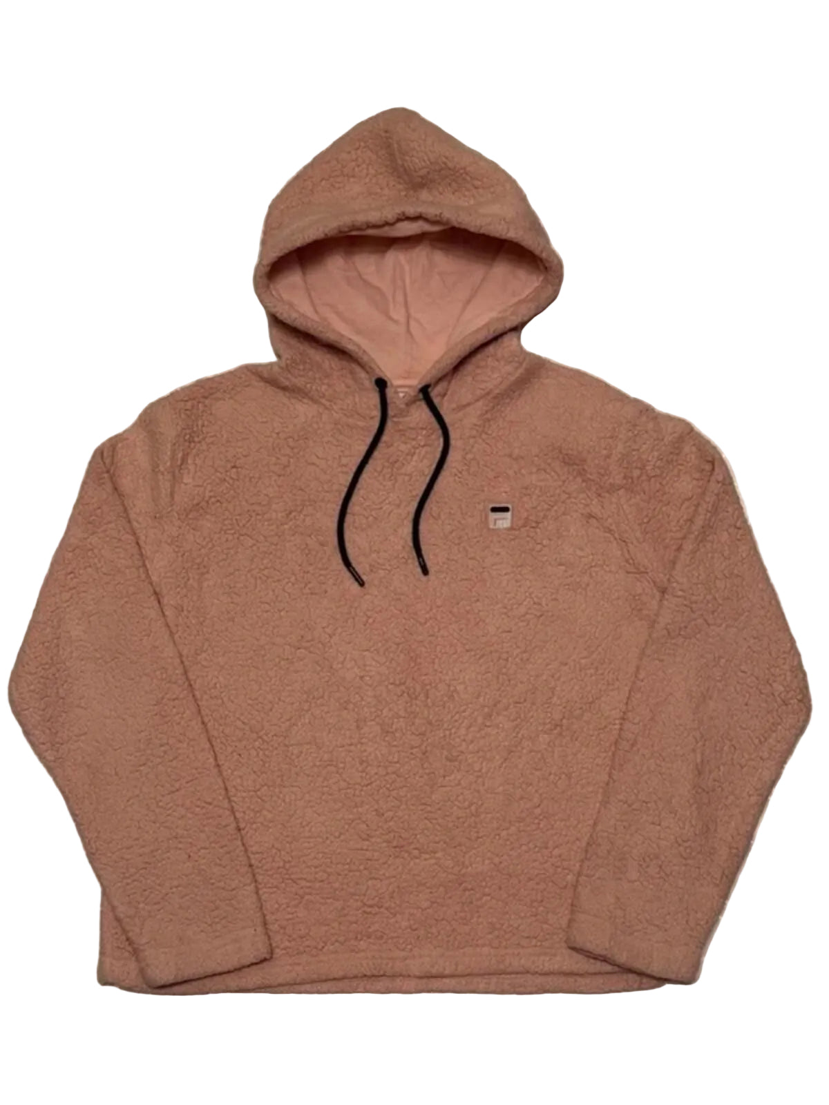 FILA Fleece Women’s Size Large (L) Pink Hooded No Zip