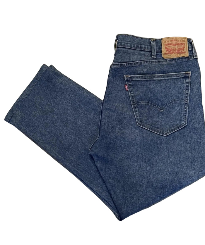 Levi’s 502 Men’s Jeans Size W38 L30 Blue Straight Fit