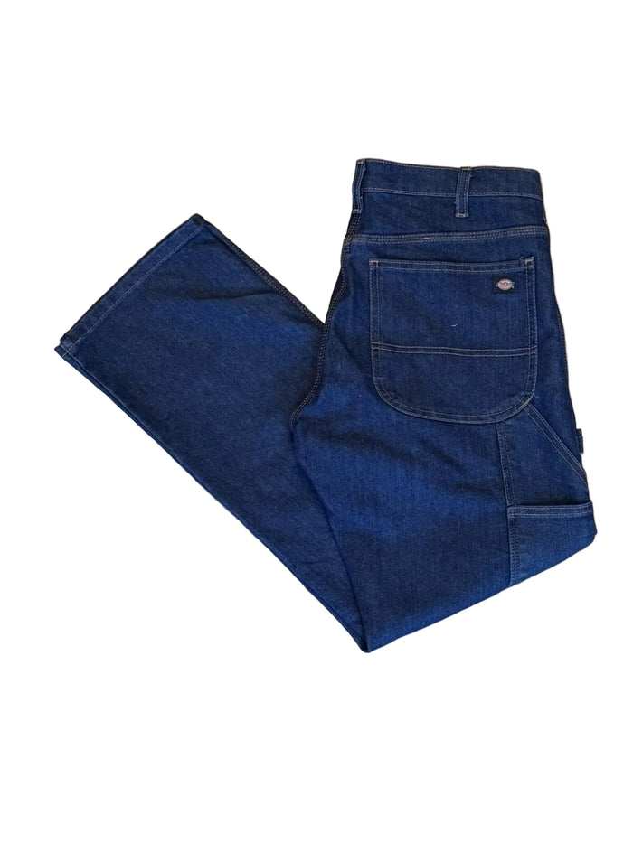 Dickies Men’s Workwear Carpenter Jeans Size W32 L30 Dark Blue Relaxed Fit